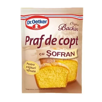 Розпушувач Dr.Oetker з шафраном 16 г (4000521043605)