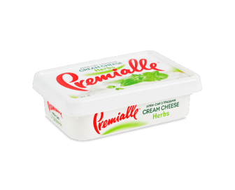 Крем-сир Premialle з травами 55% (170г)
