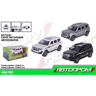 Машина Автопром AP74181, 1:32, 15х8х7 см, в асортименті (7076662756058)