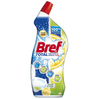 Гель для чищення унітазу Bref WC Лимон і лайм, 700 мл