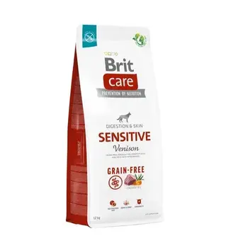 Brit Care Grain-free Sensitive сухий корм для собак 12 кг - оленина