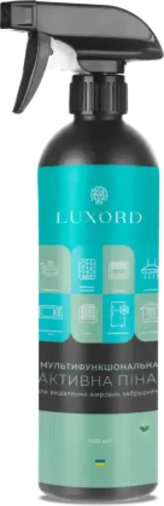 Піна Luxord для чищення та видалення жирових забруднень універсальна 500 мл