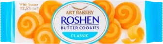 Печиво Roshen Butter Cookies здобне з маслом класичне 140 г
