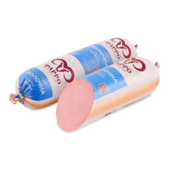 Ковбаса Фарро Молочна варена в/ґ (450г)