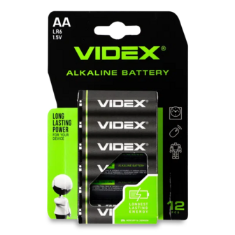 Батарейка Videx AA LR6