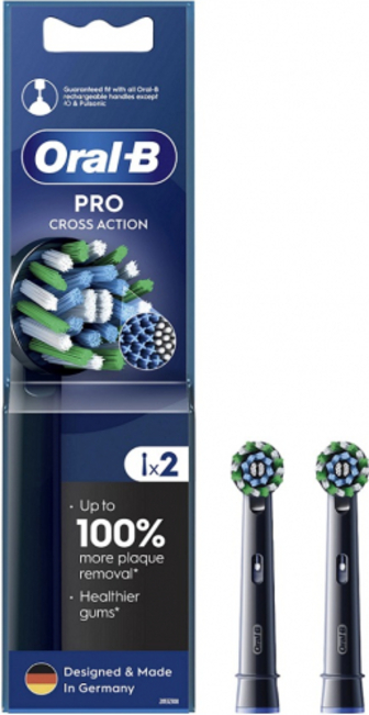Насадка для зубної щітки Oral-B Cross Action EB50BRX 2 шт