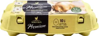 Яйця Квочка Premium курячі 10 шт