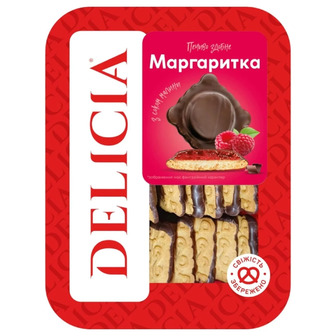 Печиво Delicia Маргаритка зі смаком малини 400 г (4823102513836)