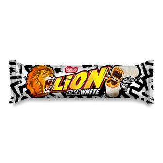 Батончик Lion Blacku0026White брауні 42 г (8445291424463)