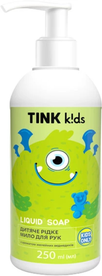 Дитяче рідке мило для рук Tink kids Gummy Bears 250 мл (4823109410718)