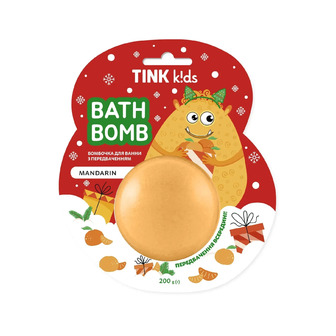 Бомбочка для ванни Tink Kids Mandarin 200 г (4823109412583)
