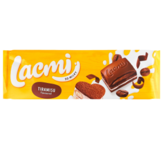 Шоколад Roshen Lacmi Тірамісу з печивом 270г