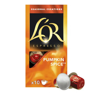 Кава мелена L'OR Pumpkin spice в капсулах 10 шт. (52г)