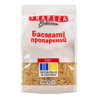 Рис Trapeza Басмати пропарений