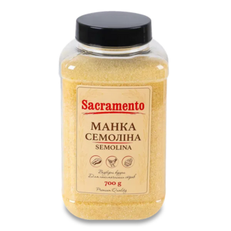 Крупа манна Sacramento Семоліна