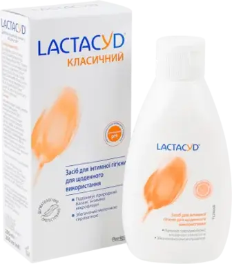 Засіб Lactacyd для щоденної інтимної гігієни без дозатора 200 мл
