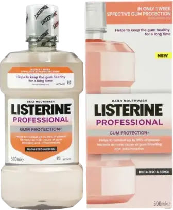 Ополіскувач порожнини рота Listerine Професійний Захист ясен 500 мл