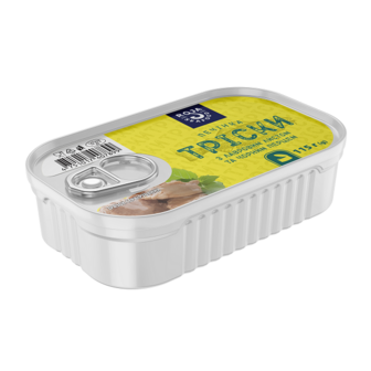 Консерви 115 г Roja Seafood Печiнка трiски з/б 