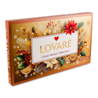 Набір чаю Lovare Great Partea collection 18вид*5шт (155г)