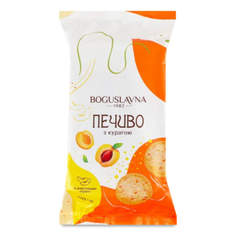 Печиво Богуславна з курагою здобне (170г)