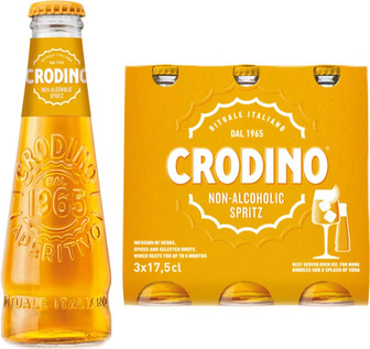 Напій безалкогольний аперитивний Crodino 175 мл 3 шт (8000040720052)