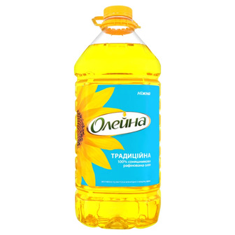 Олія соняшникова Олейна Традиційна, 5 л