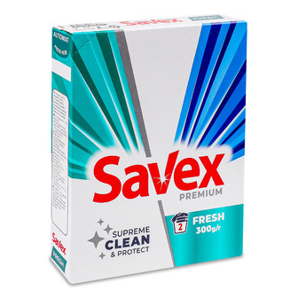 Пральний порошок Savex Premium Fresh автомат 300 г (3800024049200)