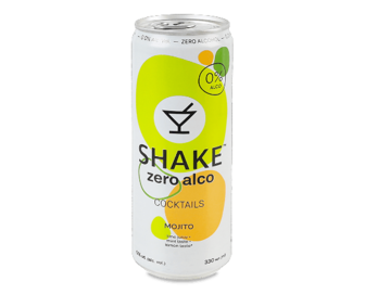 Напій Shake Cocktails Mojito безаолкогольний з/б (0,33л)