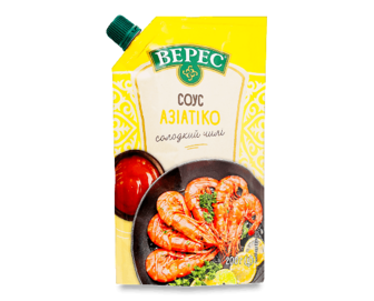 Соус Верес Азіатіко солодкий чилі д/п (200г)