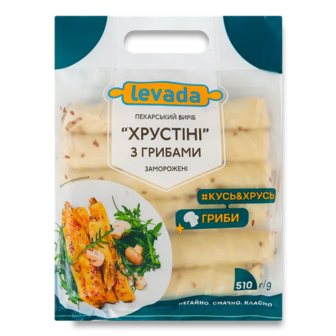 Хрустіні Levada з грибами заморожені (510г)