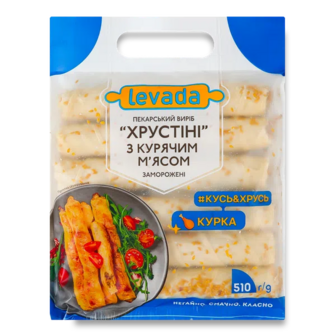 Хрустіні Levada з курячим м'ясом заморожені (510г)