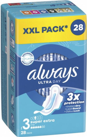 Прокладки Alwaus Ultra day 28шт