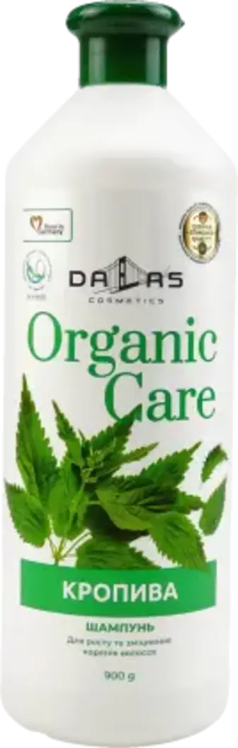 Шампунь для волосся Dalas Organic care Кропива 900 мл