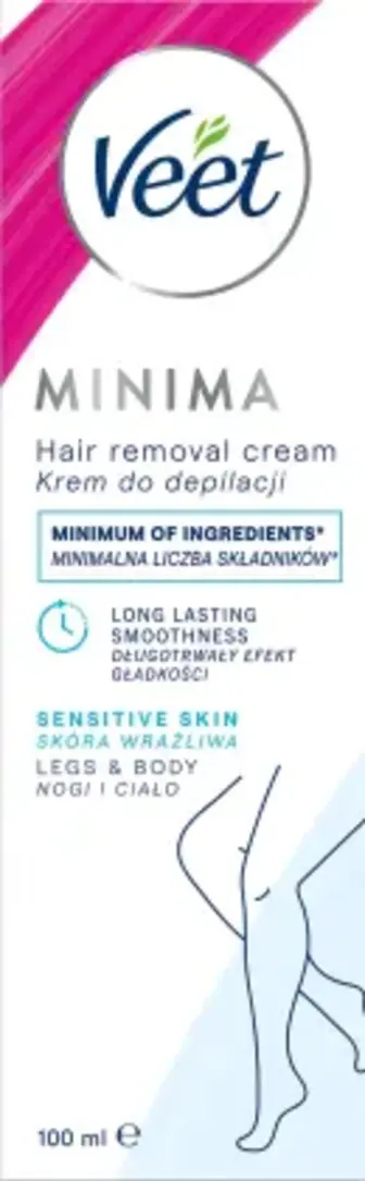 Крем для депіляції Veet Minima для чутливої шкіри 100 мл