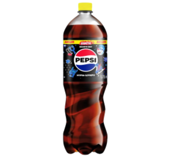 Напій Pepsi-Cola Black 1.75л ПЕТ
