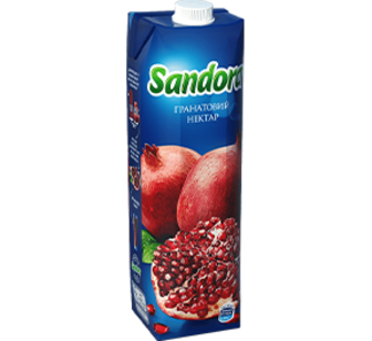 Нектар Sandora Гранатовий 0,95 л ТПАК