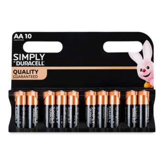 Батарейки Duracell Simply AA LR6 20818