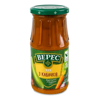 Ікра Верес з кабачків екстра