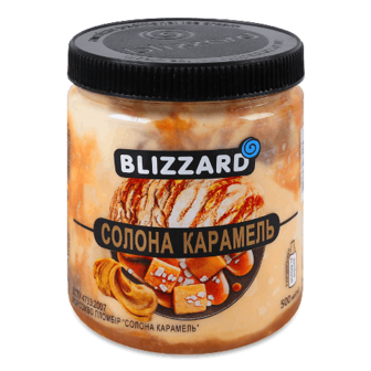 Морозиво Blizzard пломбір солона карамель 310г (310г)