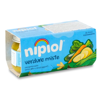 Пюре Nipiol овочеве (160г)