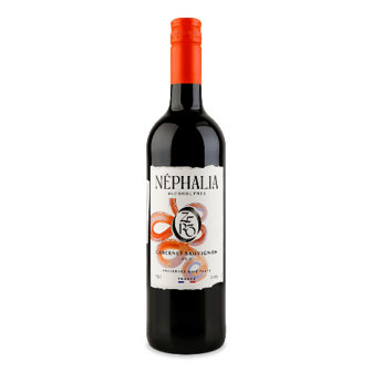 Вино Nephalia Cabernet Sauvignon безалкогольне червоне 0,75л (0,75л)