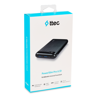 Пристрій зарядний портативний 2USB ЛЕД індикатор ст чіп10000mAh PD20W 2BB185S BMG House