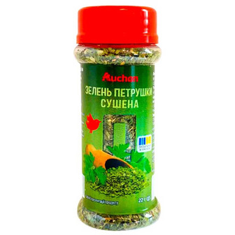 Зелень петрушки Auchan сушена 22 г (4823090139087)