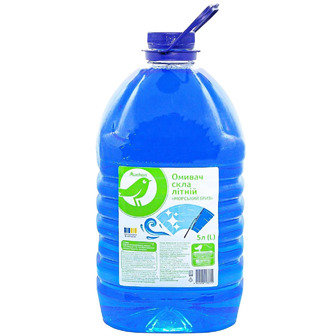 Омивач скла літній Auchan Морський Бриз 5 л (4823090138370)
