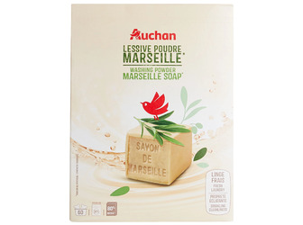 Пральний порошок Auchan, Марсельське Мило, 3 кг