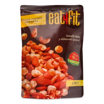 Суміш горіхів Eat4fit смажена (150г)