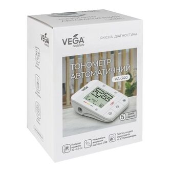 Автоматичний тонометр VEGA VA-340