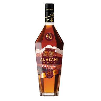 Спиртний напій 0,5 л Alazani Gori Молочний шоколад та горіхи 30% об ск/пл Україна 