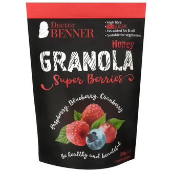 Гранола Dr. Benner Super Berries, 250 г