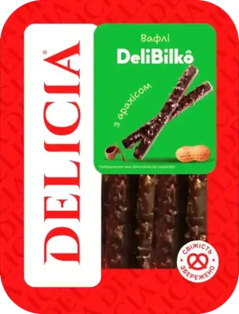 Вафлі Delicia Deli Bilko 300 г